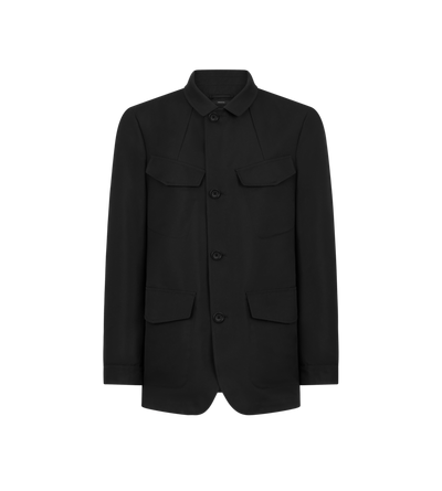 NYLON SARTORIAL MILITARY JACKET