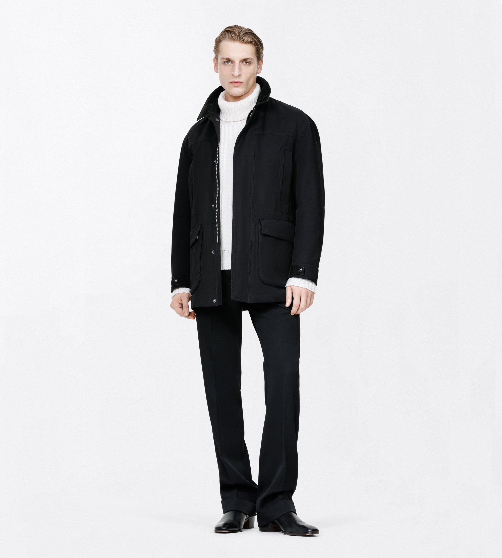 TWILL COLLAR FIELD JACKET