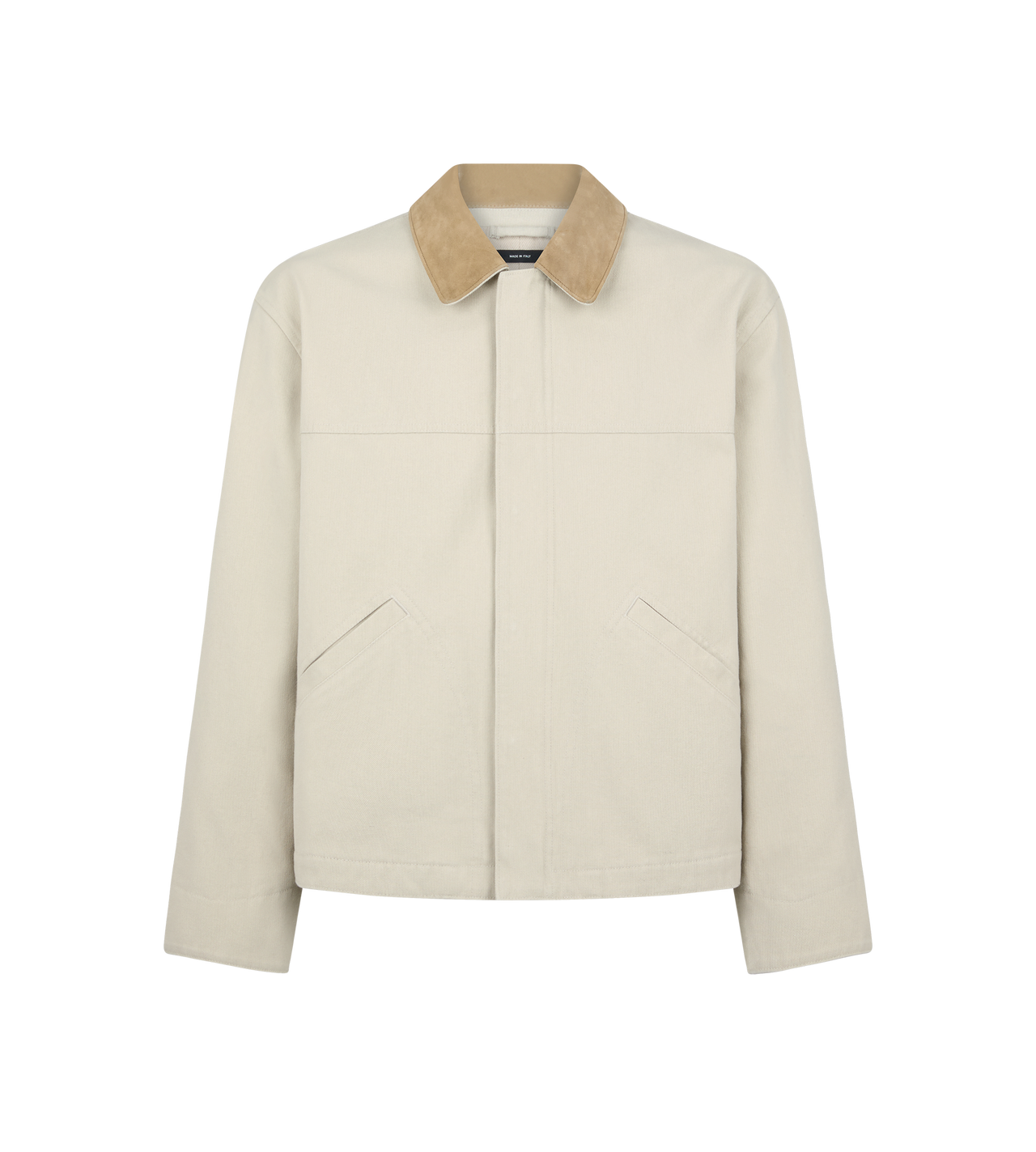 COTTON CANVAS WORKWEAR JACKET image number 0