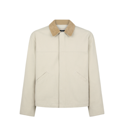 COTTON CANVAS WORKWEAR JACKET image number 0