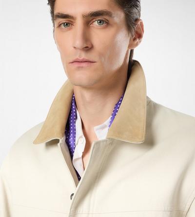 COTTON CANVAS WORKWEAR JACKET image number 1