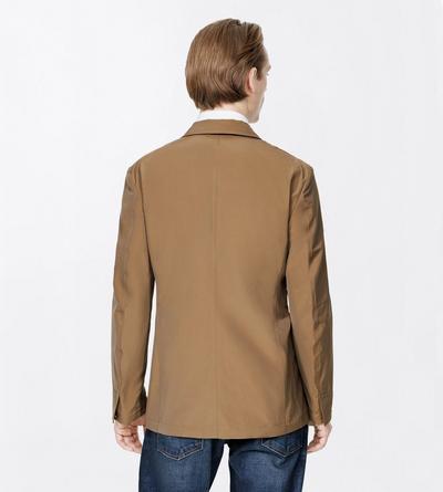 TOM FORD POLYESTER BLEND OLIVE BROWN PARACHUTE POPLIN BLAZER&nbsp;