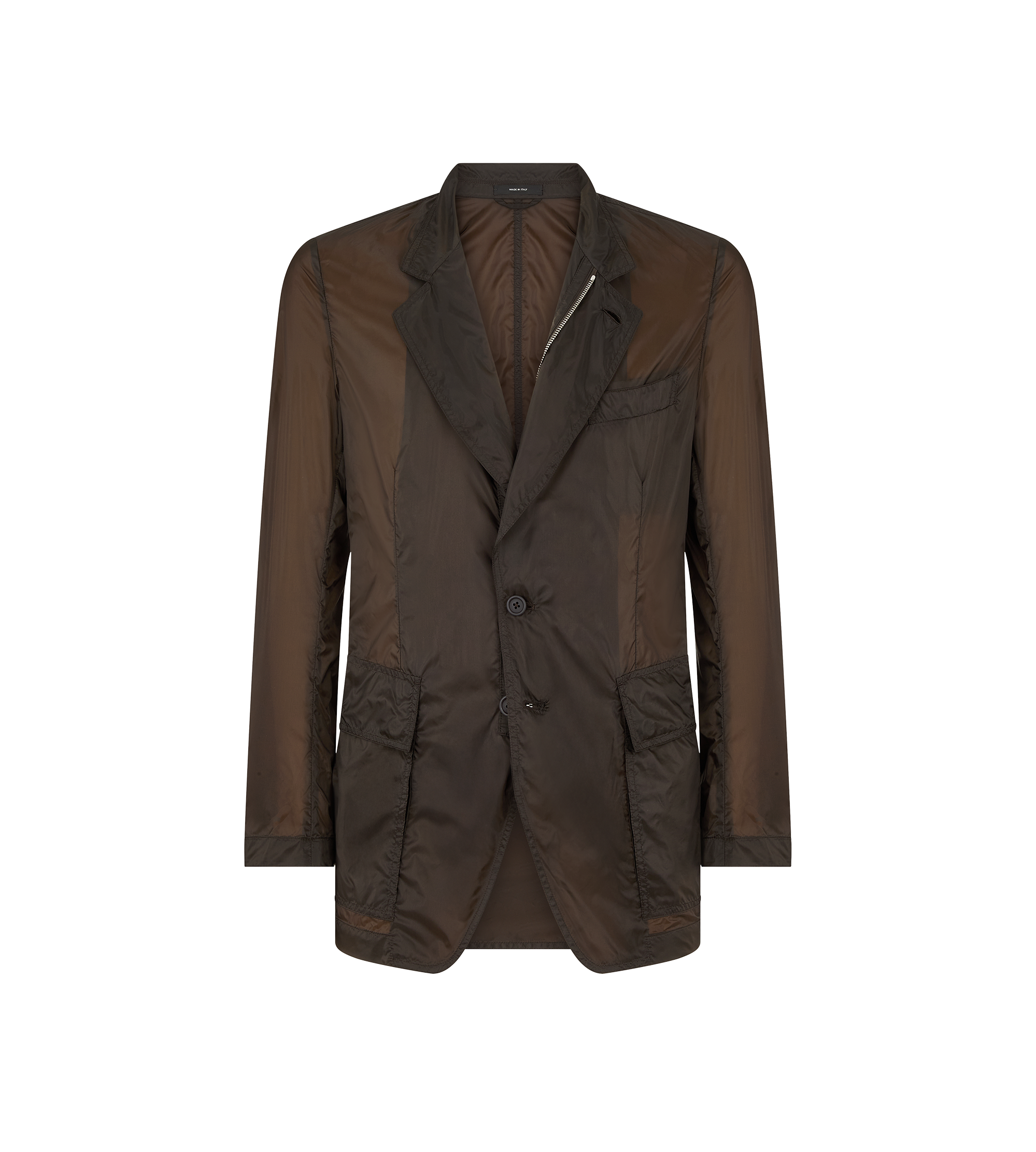 BLAZER AUS EXTRALEICHTEM NYLON MIT REISSVERSCHLUSS