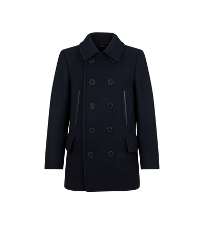 MELTON PEACOAT image number 0