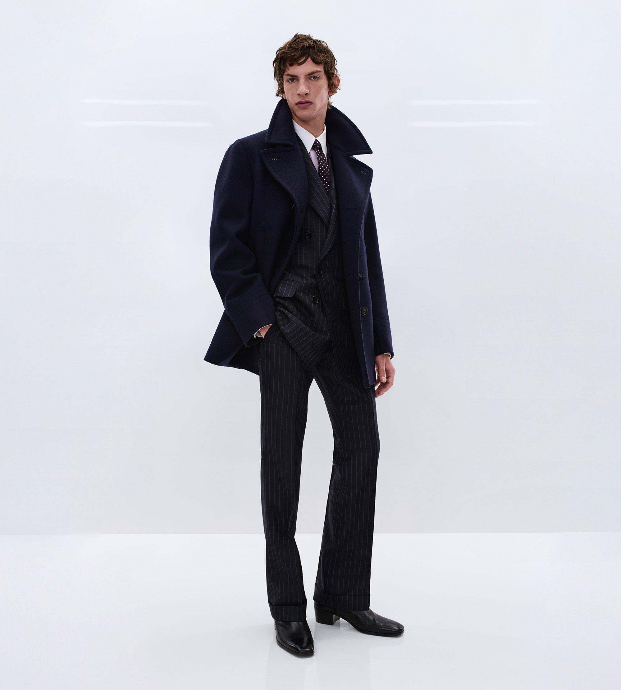 SOFT FELT PEACOAT