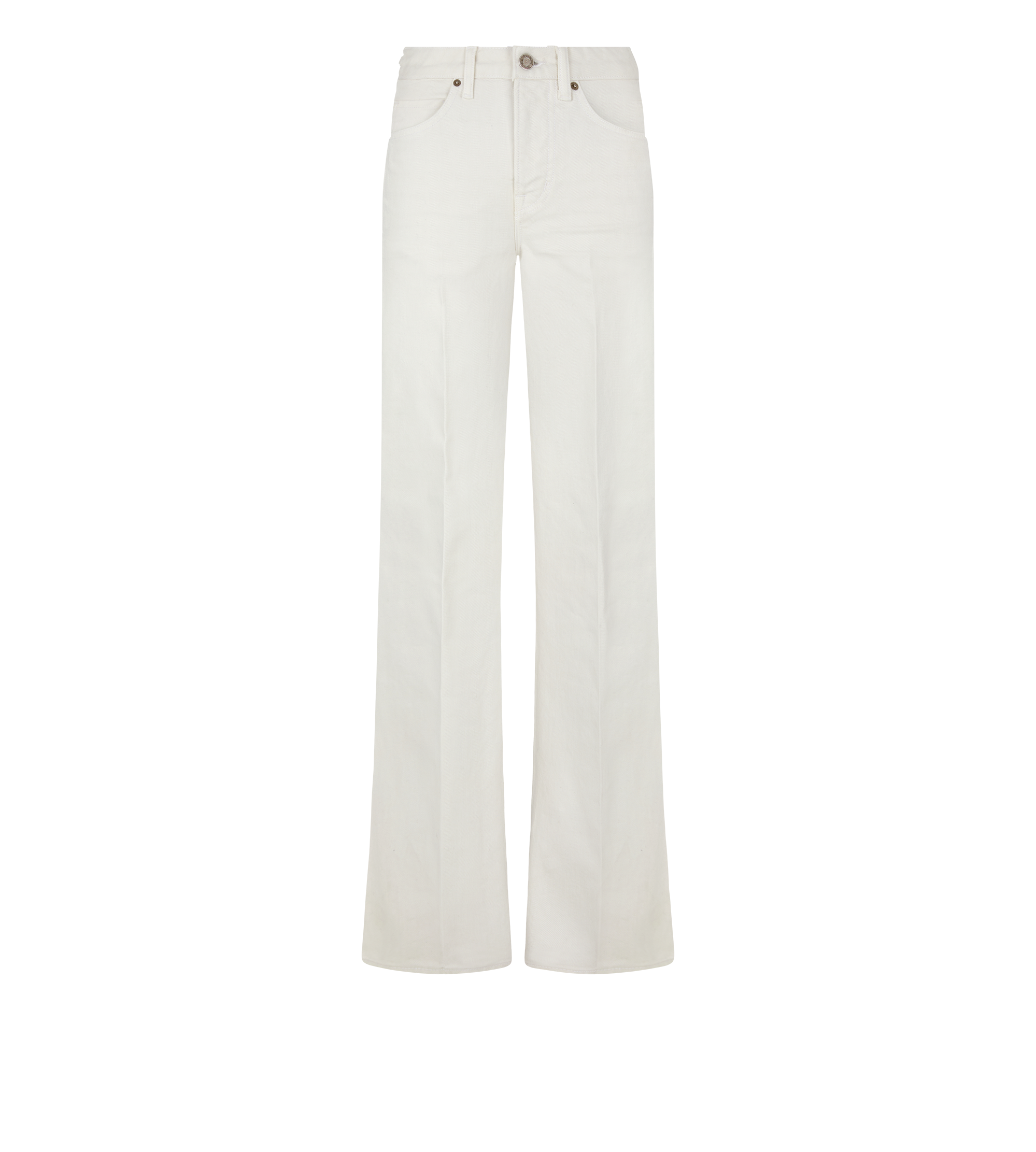 STRETCH TWILL DENIM FLARE PANTS | Tom Ford Fashion