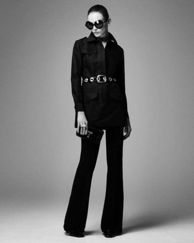 DENIM WIDE FLARE PANTS image number 3