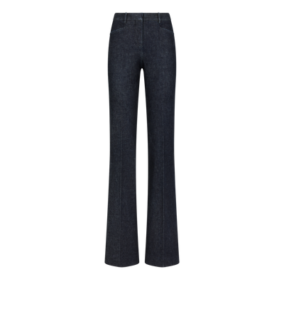 TAILORED FLARE DENIM PANTS image number 0
