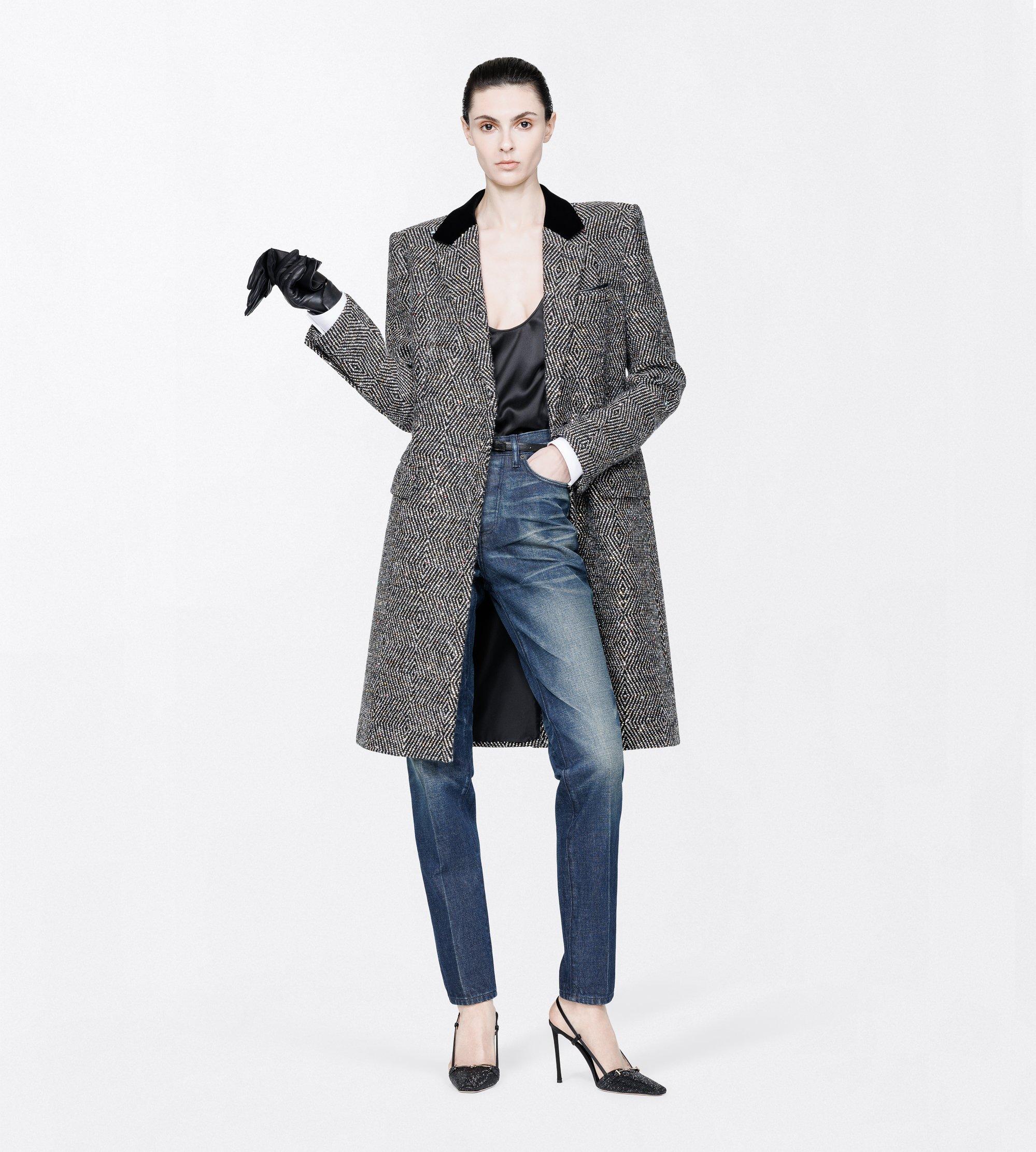STONEWASHED DENIM HIGH WAIST STRAIGHT LEG MILA FIT DENIM PANTS