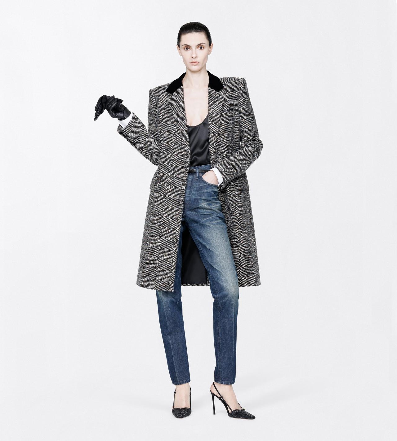 TOM FORD DENIM MIDNIGHT STONEWASHED DENIM HIGH WAIST STRAIGHT LEG MILA FIT DENIM PANTS