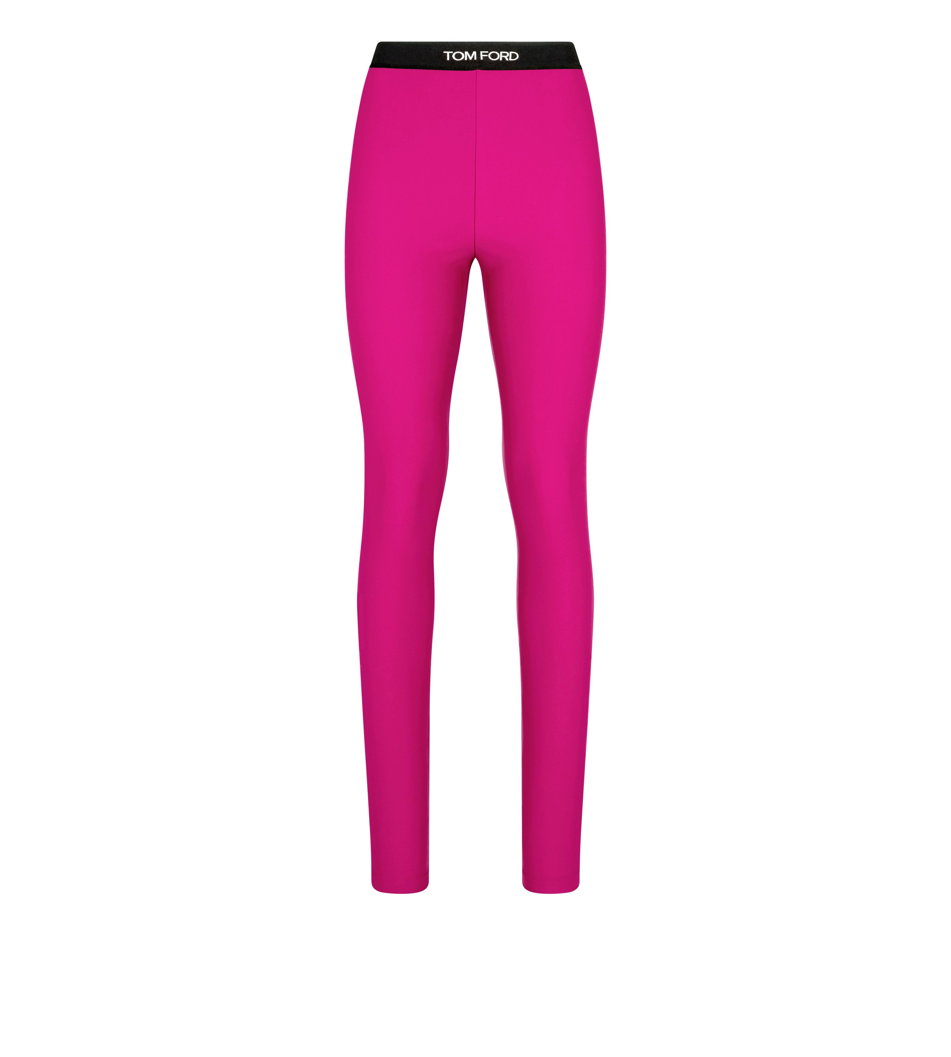 STRETCH PLONGE LOGOED LEGGINGS