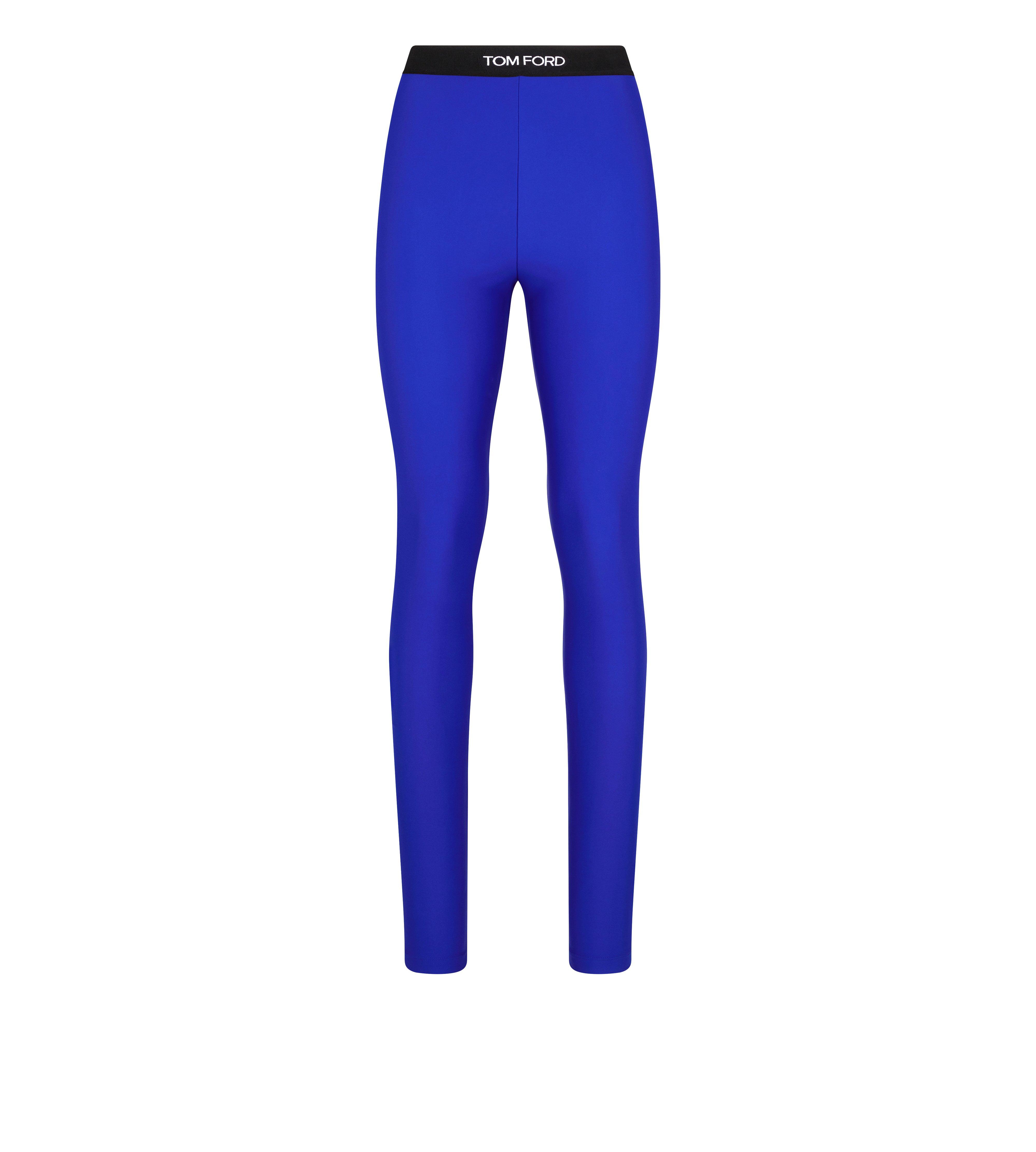 STRETCH LYCRA LOGOED LEGGINGS