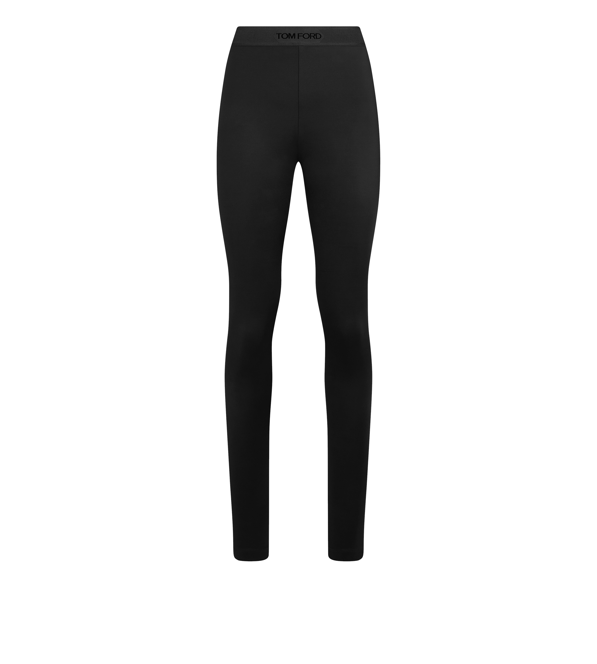 Tom Ford - Black leather leggings with logo PAL718LEX224 - buy with Cyprus  delivery at Symbol