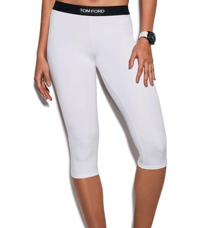 TOM FORD MODAL WHITE PANTALON DE YOGA EN MODAL