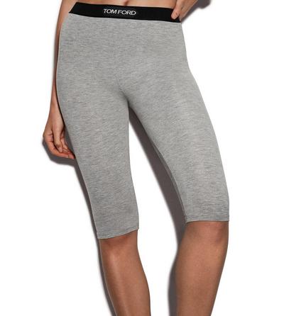 TOM FORD MODAL GREY MELANGE PANTALON DE YOGA EN MODAL