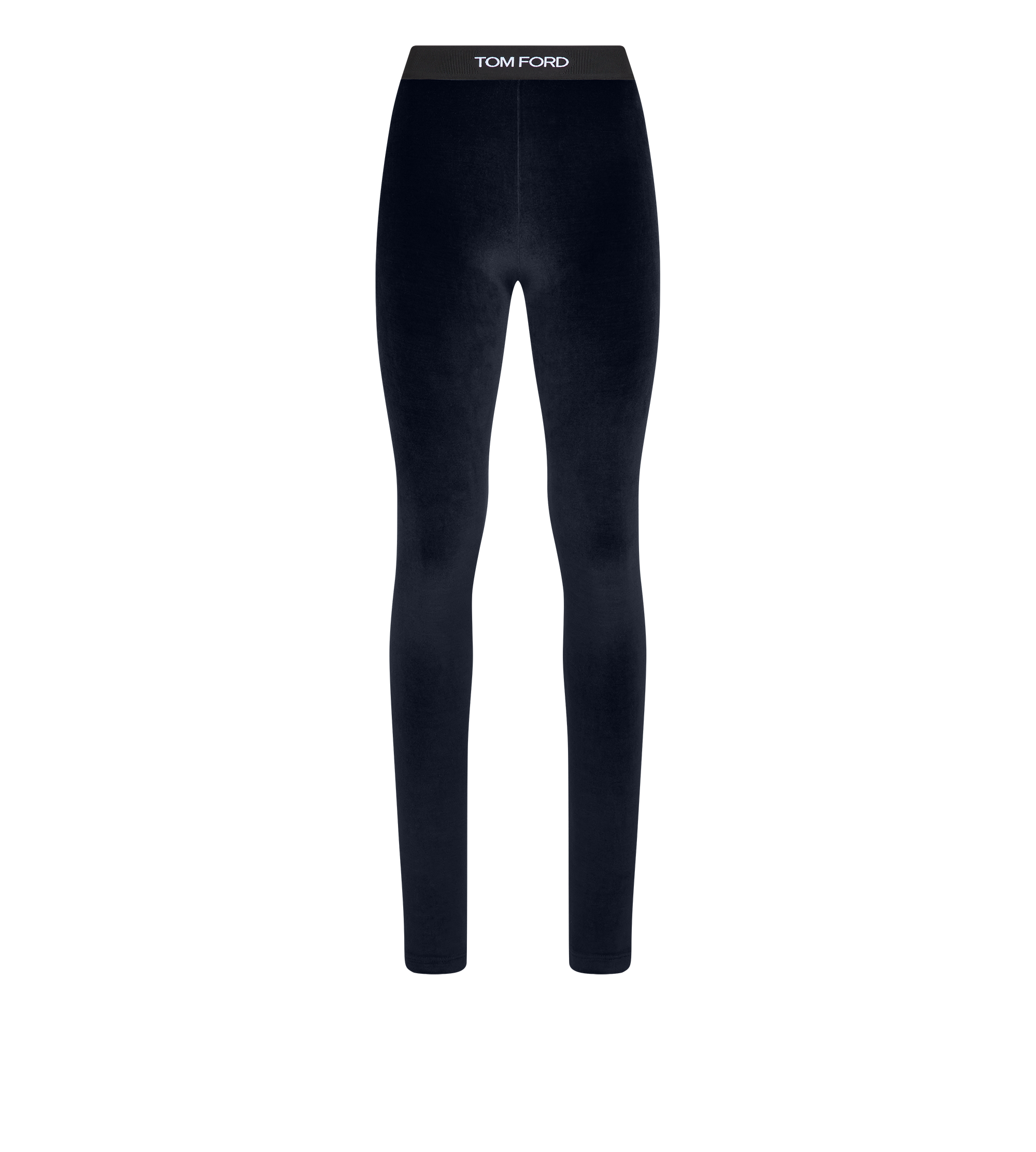 STRETCH LUSTROUS VELOUR SIGNATURE LEGGINGS