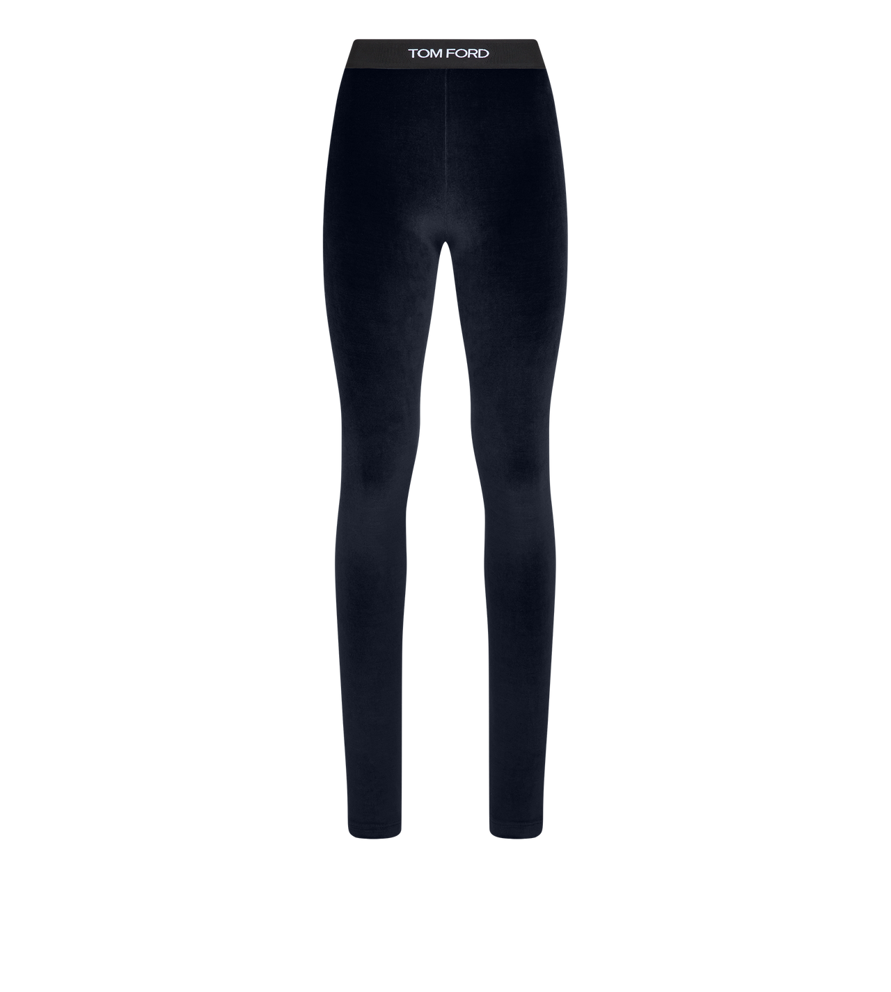 STRETCH LUSTROUS VELOUR SIGNATURE LEGGINGS image number 0