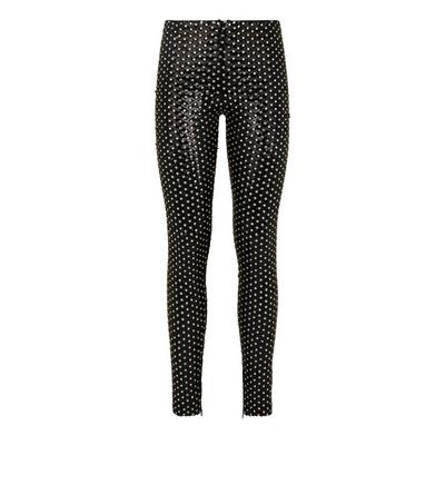 SEQUIN EMBROIDERED LEGGINGS image number 0