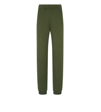 ROUND COTTON SILK JERSEY JOGGERS WITH TONAL TF EMBROIDERED LOGO