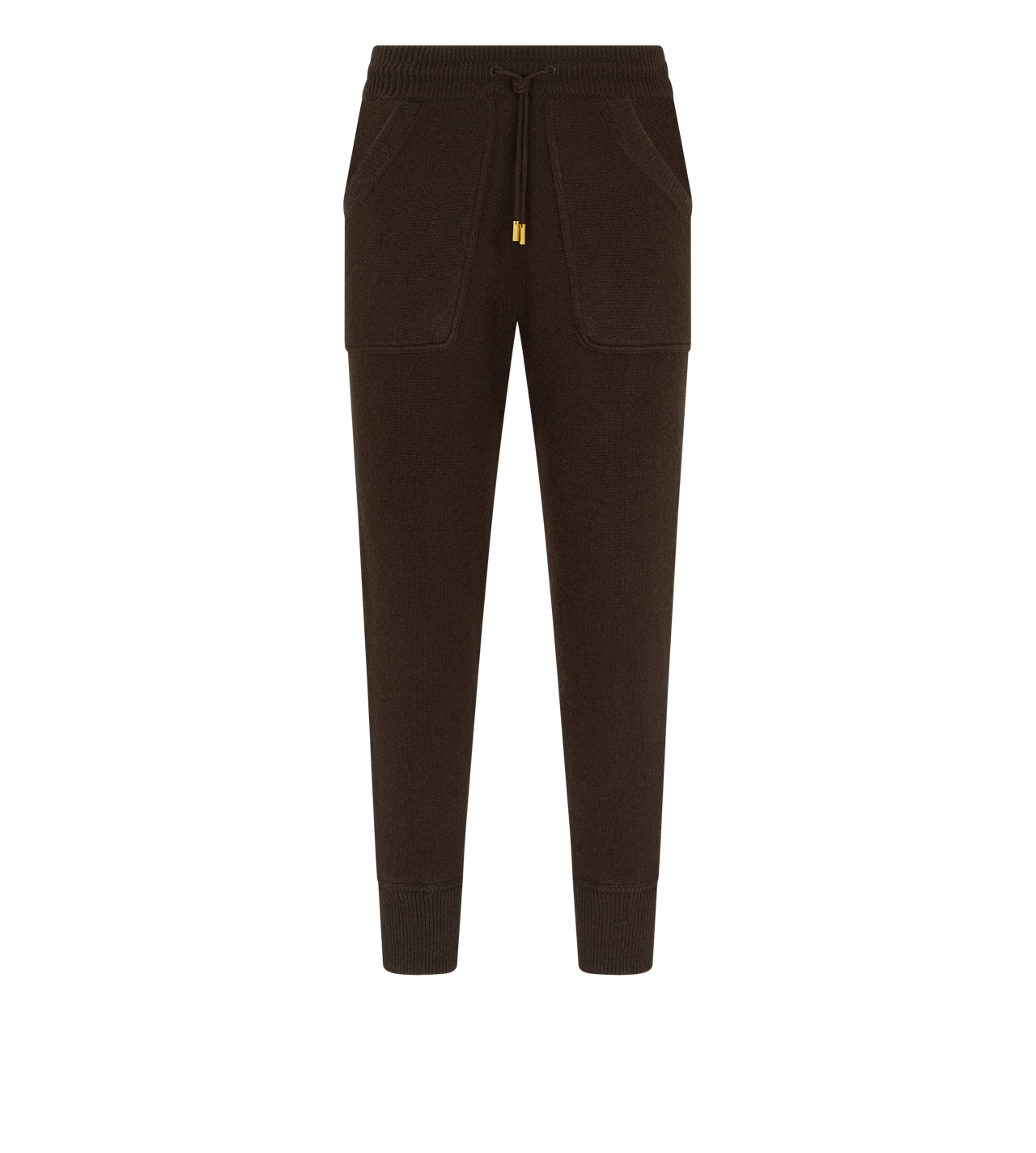 TOM FORD CASHMERE CHOCOLATE SOFT CASHMERE KNIT JOGGERS