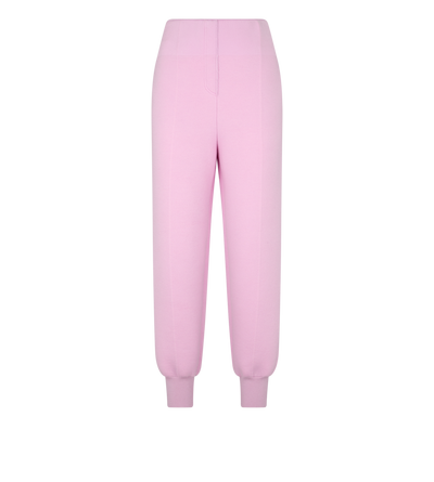 ULTRAFINE CASHMERE BLEND SCULPTURAL JOGGERS image number 0