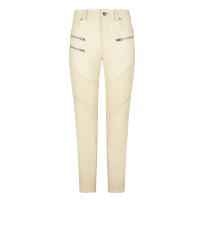 STRETCH NAPPA LEATHER RACER PANTS image number 0