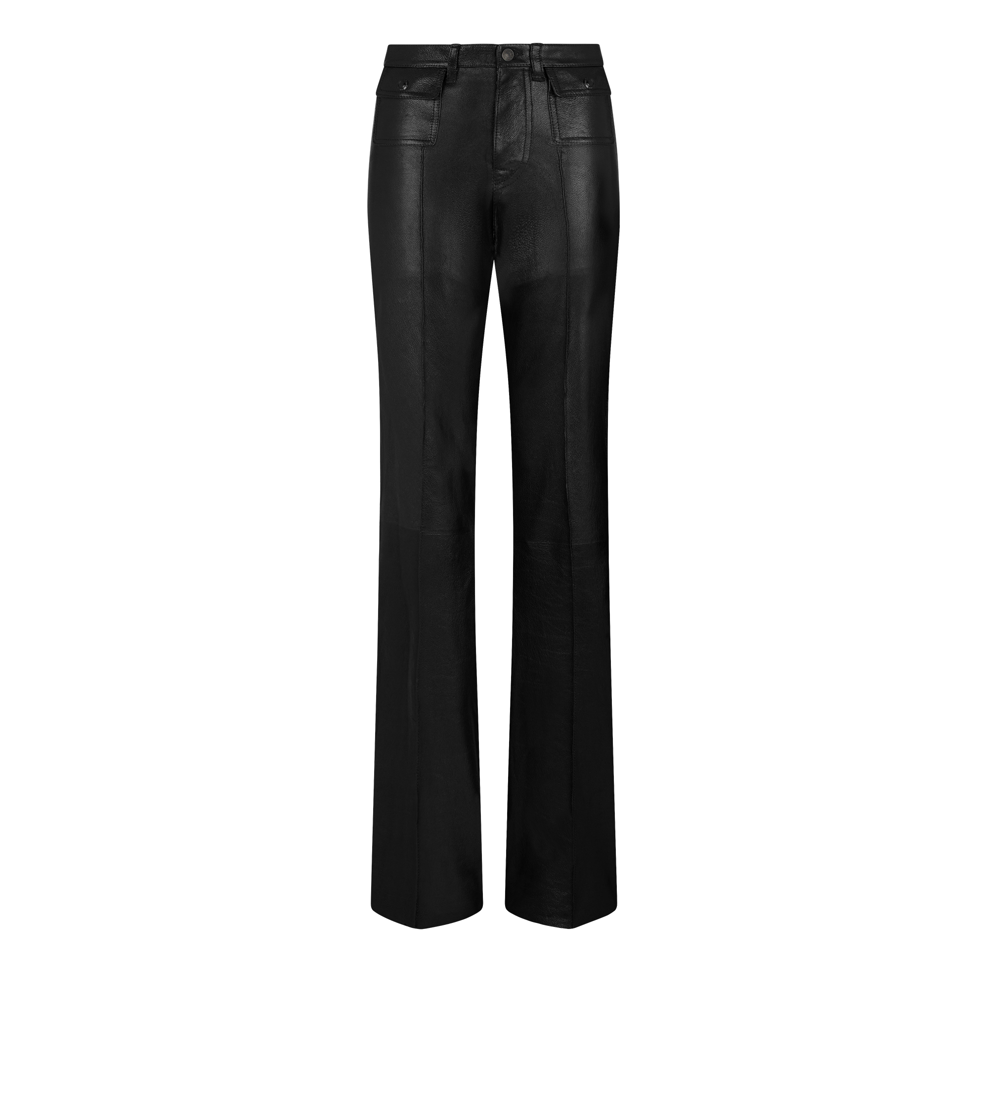 GRAIN LUX GOAT LEATHER PANTS