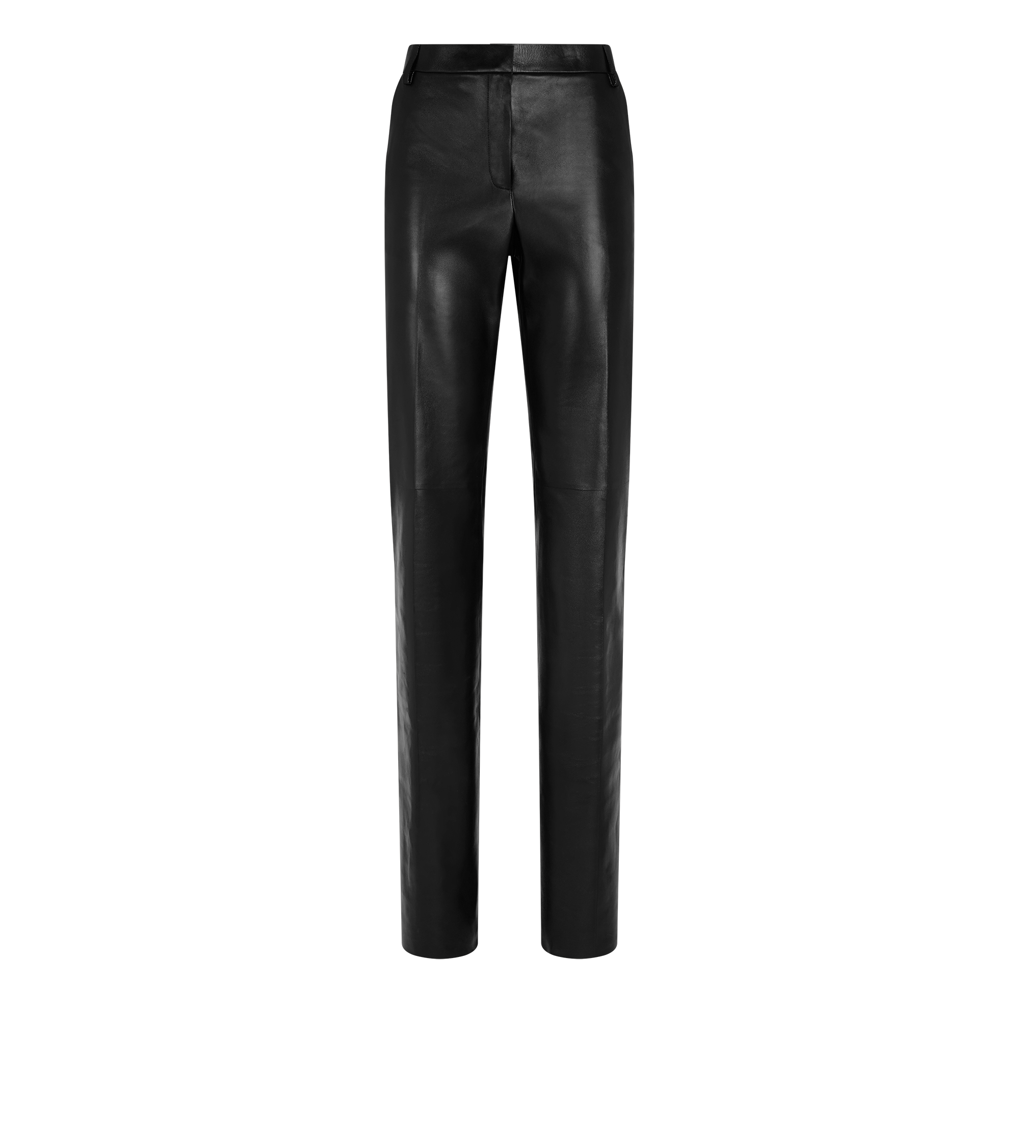 TAILORED STRAIGHT LEATHER PANTS | TOM FORD Fashion