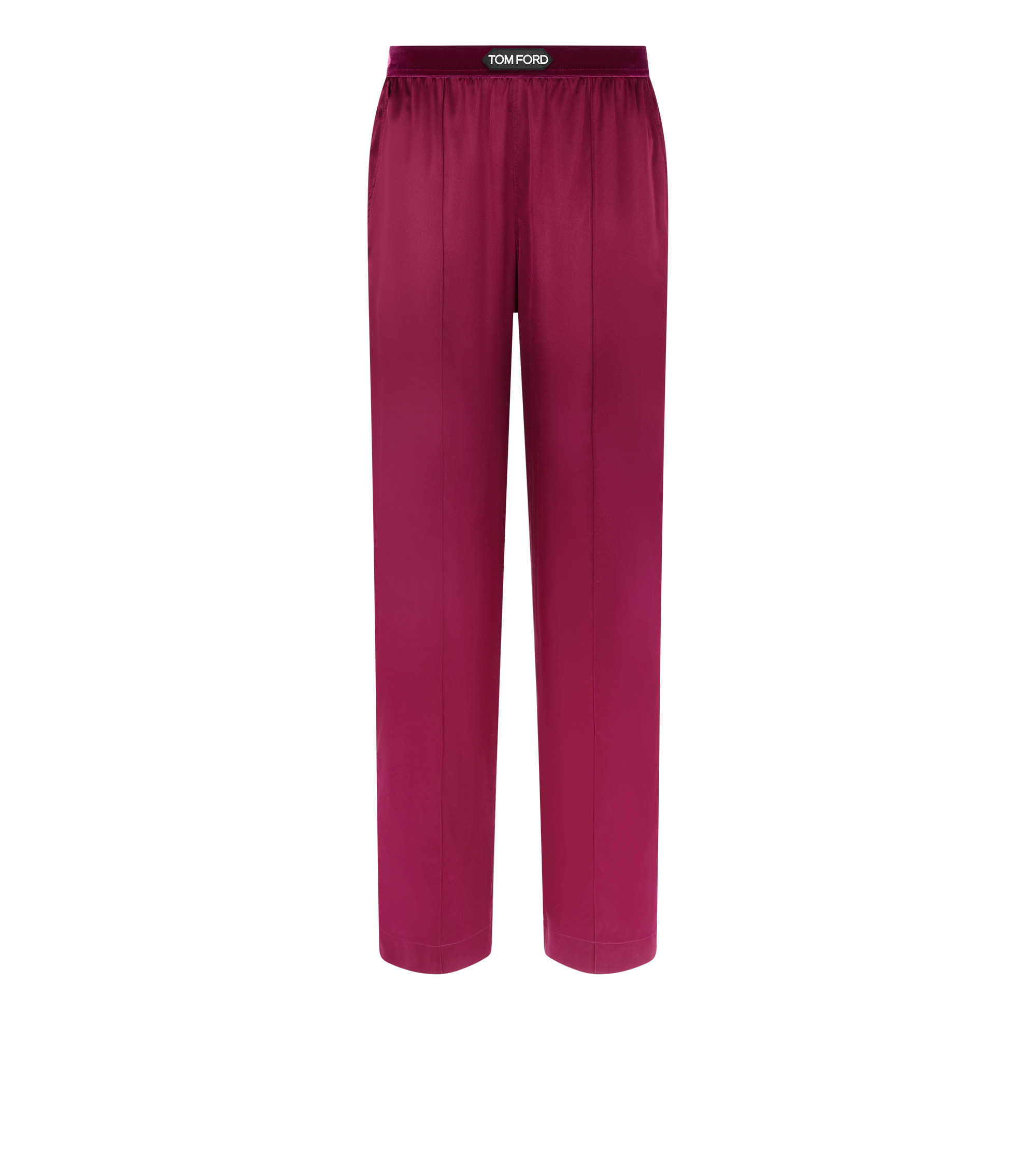 STRETCH SILK SATIN PJ PANTS