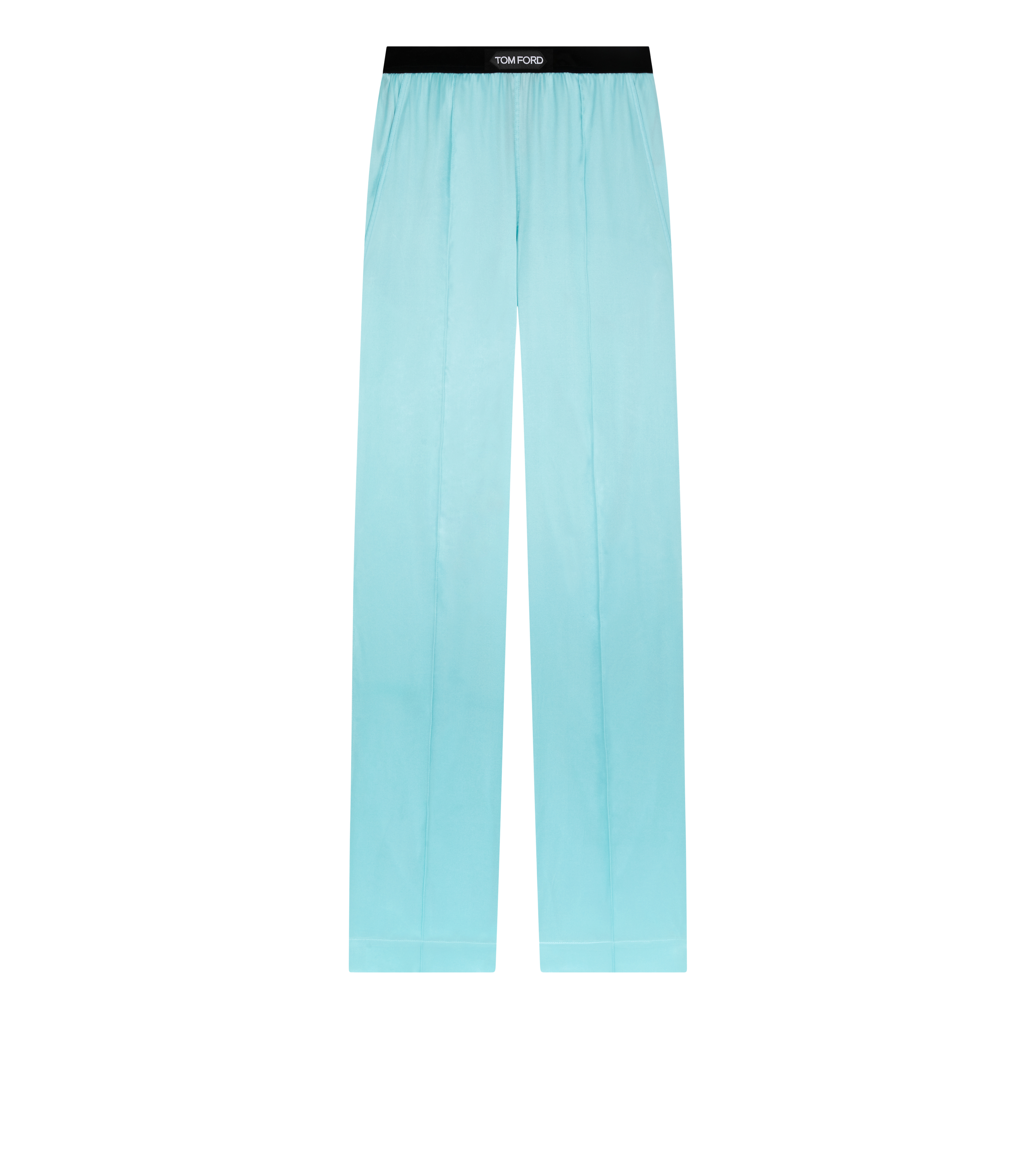 STRETCH SILK SATIN PJ PANTS