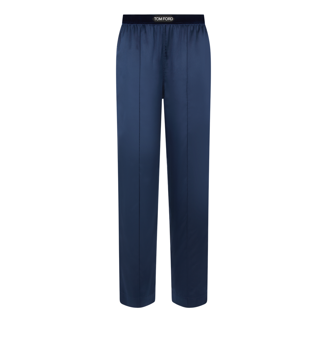 STRETCH SILK SATIN PJ PANTS image number 0
