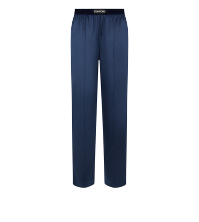 STRETCH SILK SATIN PJ PANTS