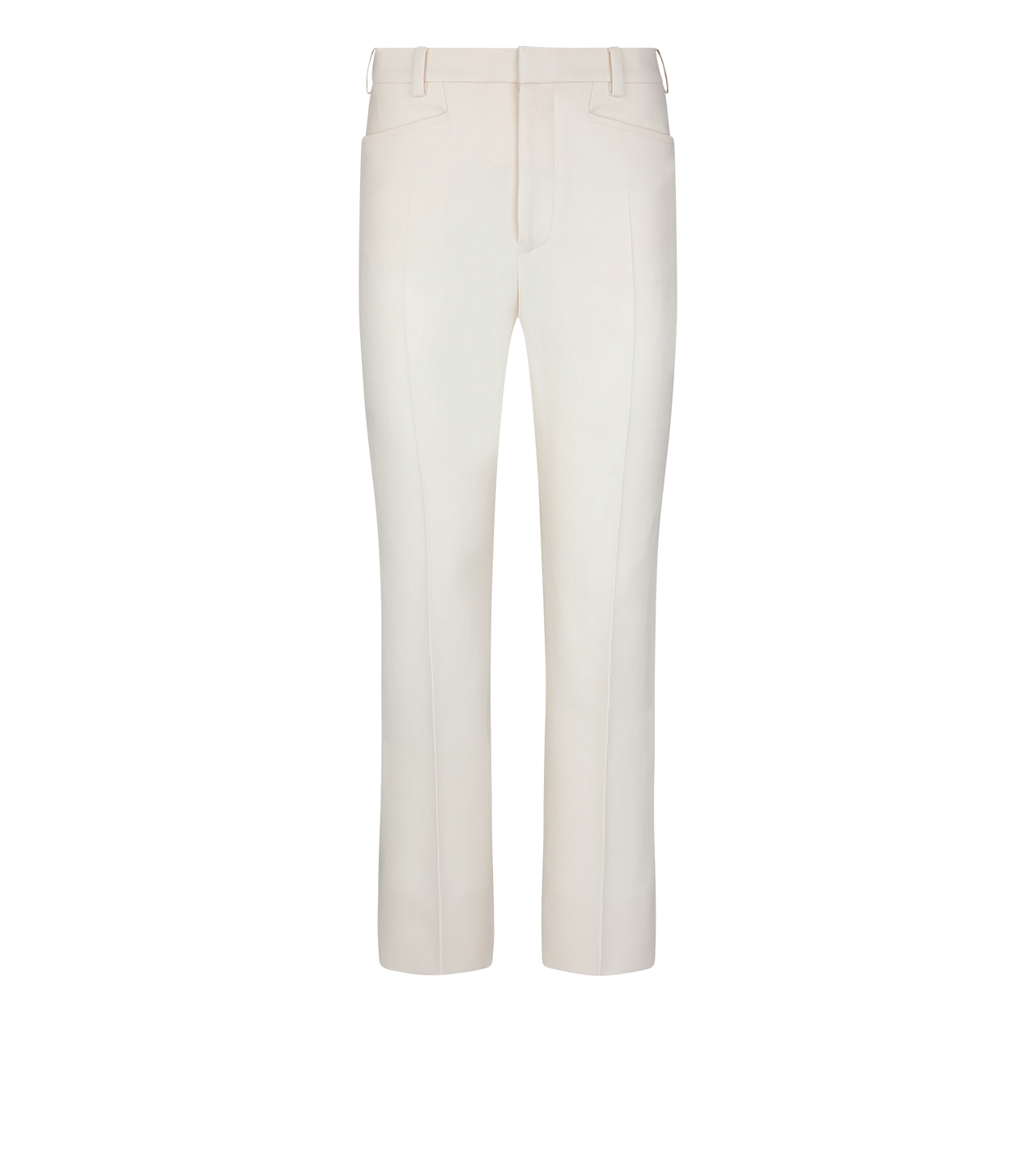 WOOL AND SILK BLEND TWILL "WALLIS" TAILORED PANTS image number 0