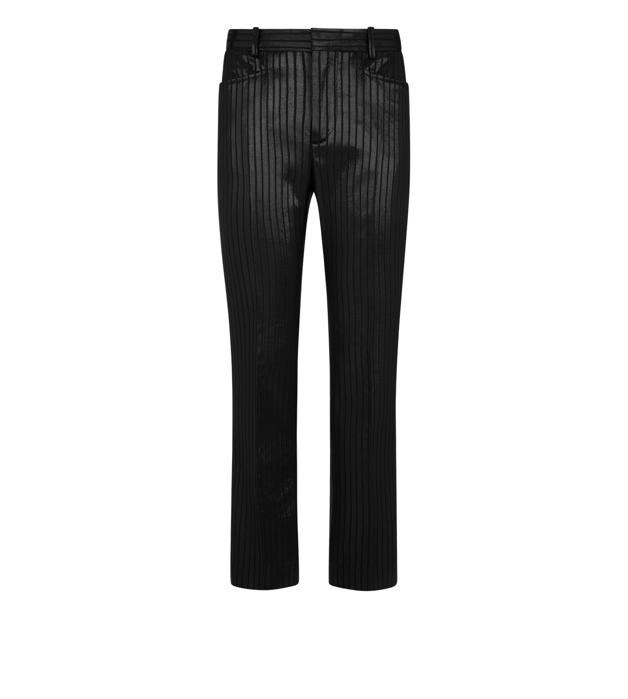 LUSTROUS STRIPED "WALLIS" TAILORED PANTS image number 0