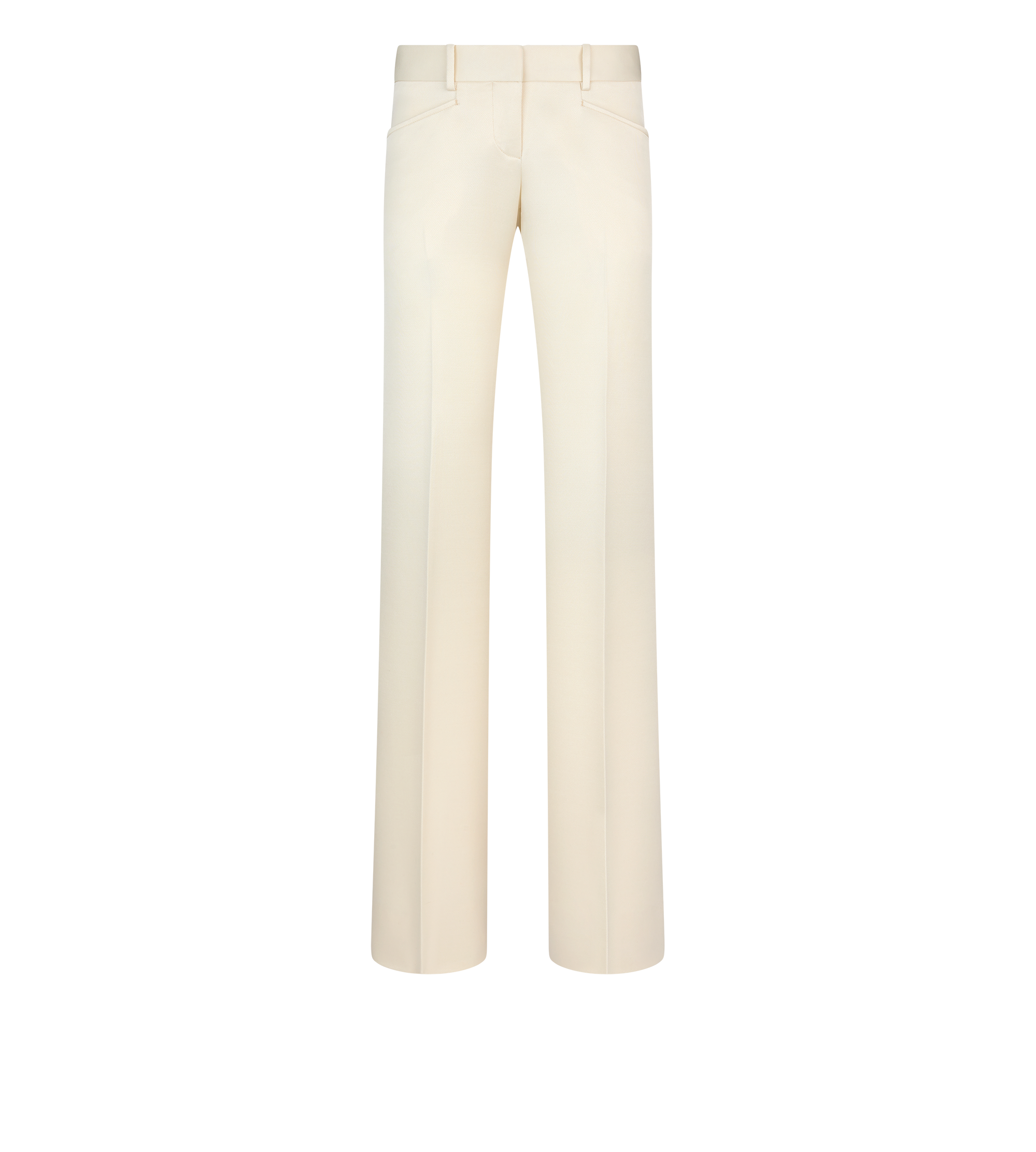 パンツ Tom Ford Flared Tailored Trousers TOM FORD Satin-trimmed wool, mohair and silk-blend flared