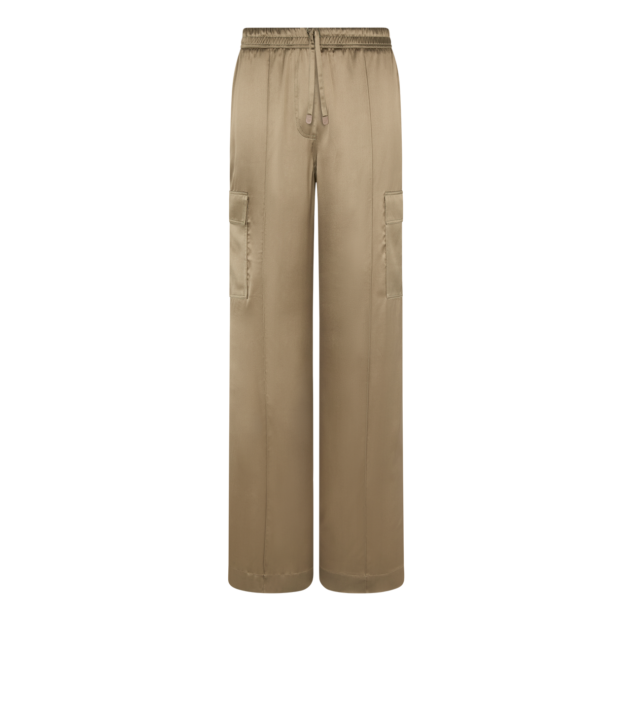 TOM FORD SILK BLEND DUSTY OLIVE PJ PANTS CARGO