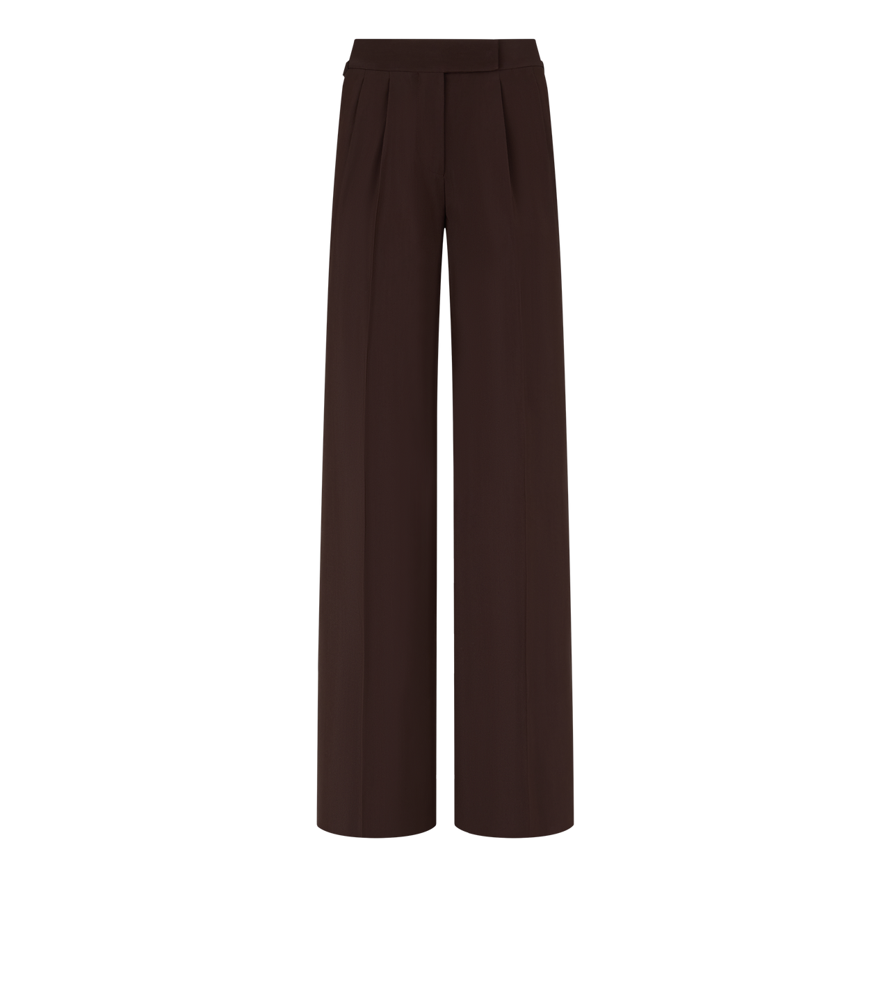 TAILORED DOUBLE PLEAT WIDE LEG PANTS | Tom Ford Fashion