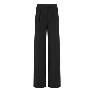 TAILORED DOUBLE PLEAT WIDE LEG PANTS image number 0