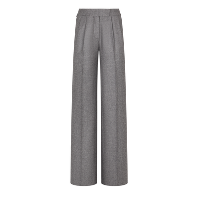TAILORED DOUBLE PLEAT WIDE LEG PANTS image number 0