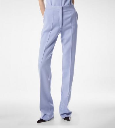 DOUBLE FACE LIGHT WOOL TAILORED STRAIGHT PANTS image number 2