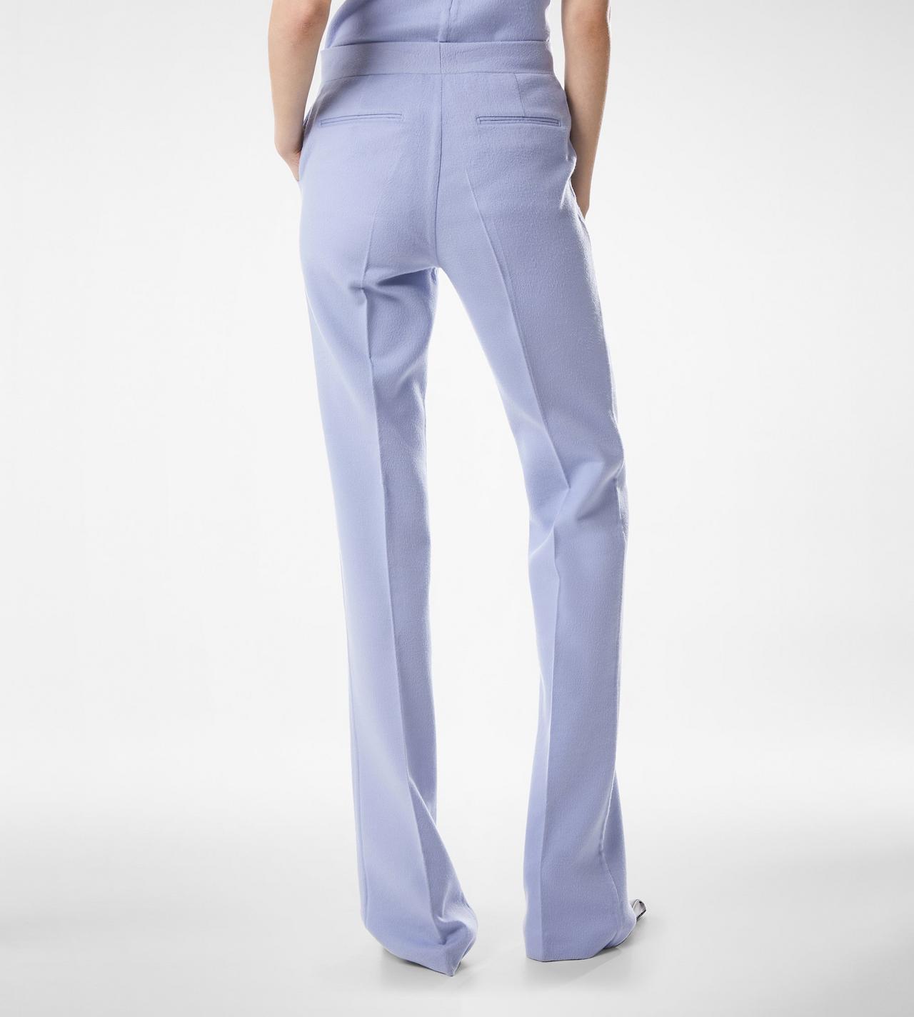 DOUBLE FACE LIGHT WOOL TAILORED STRAIGHT PANTS image number 3