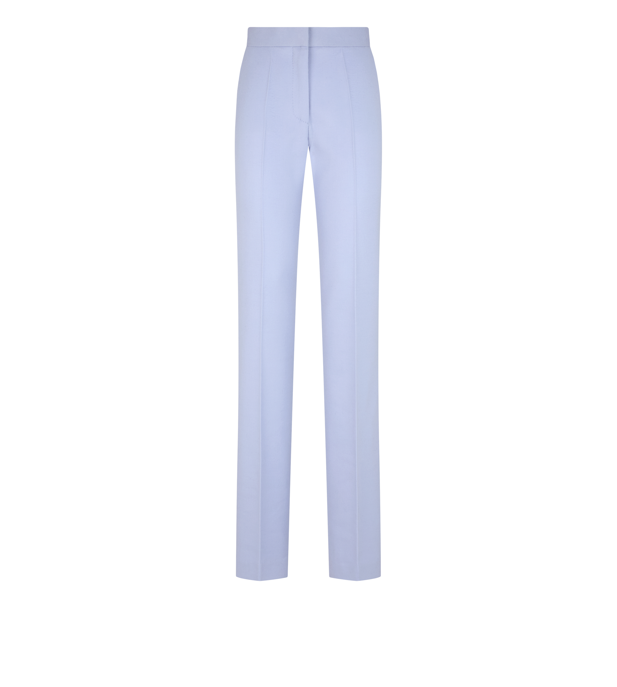 DOUBLE FACE LIGHT WOOL TAILORED STRAIGHT PANTS