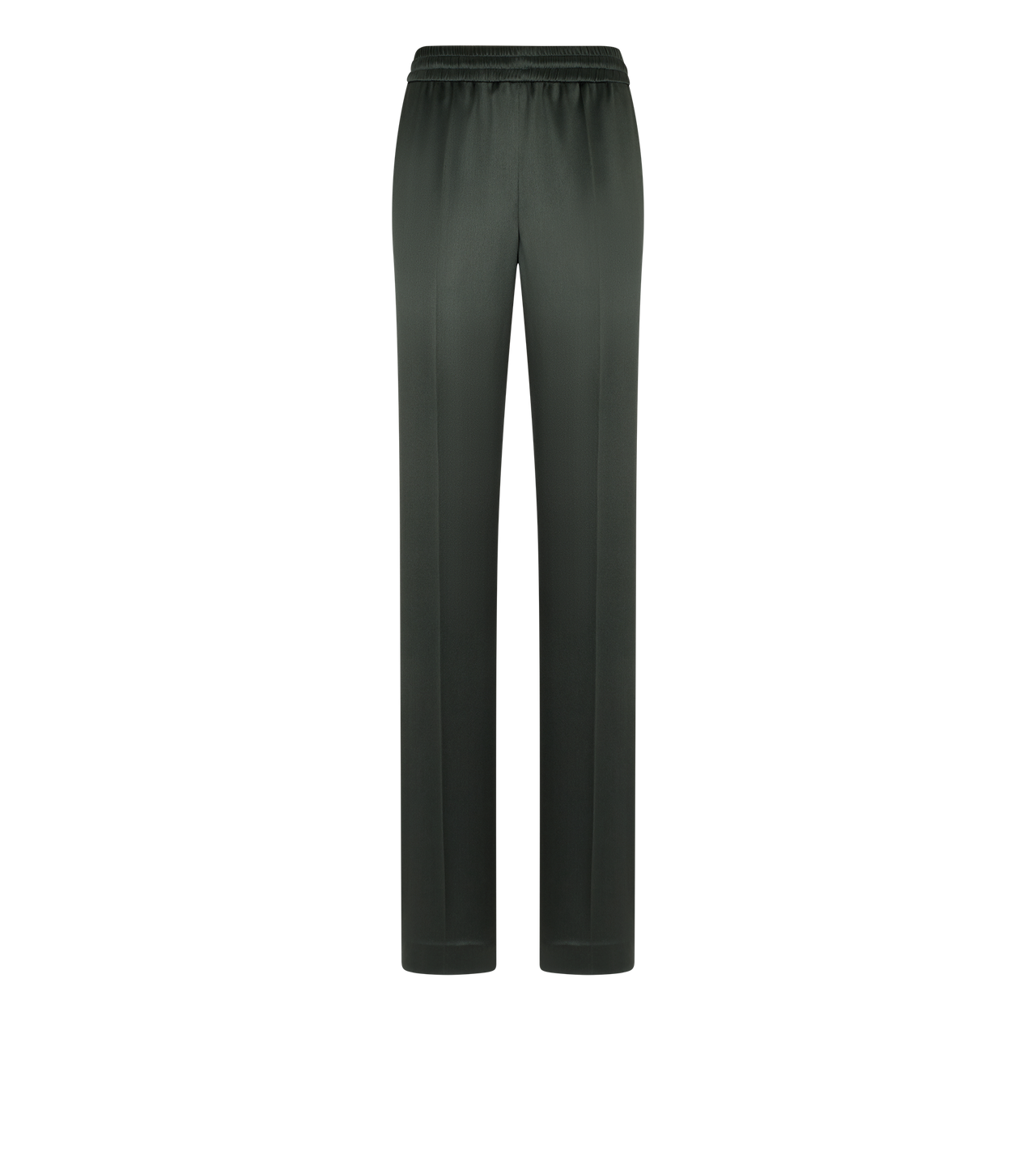 TOM FORD SILK SILVER PINE+SKYWAY DOUBLE SILK SATIN JOGGERS