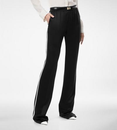 DOUBLE SILK SATIN JOGGERS image number 3