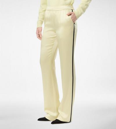 DOUBLE SILK SATIN JOGGERS image number 3