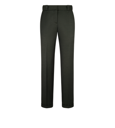 COTTON VISCOSE TWILL CHINO PANTS image number 0