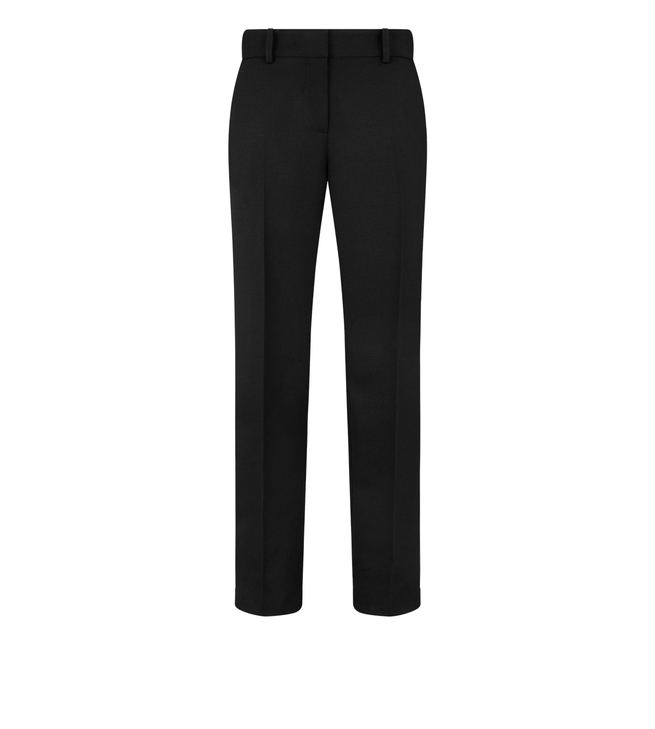 SHARP WOOL GABARDINE OFFICER PANTS WITH PIPING image number 0