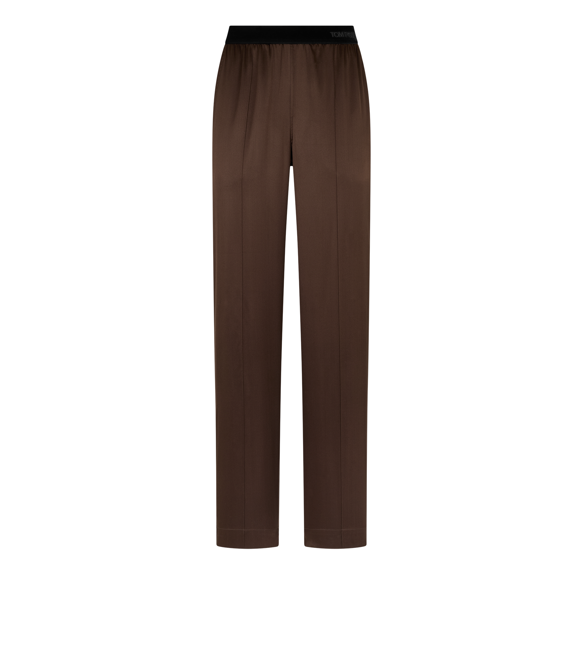 PJ PANTS IN RASO DI SETA STRETCH