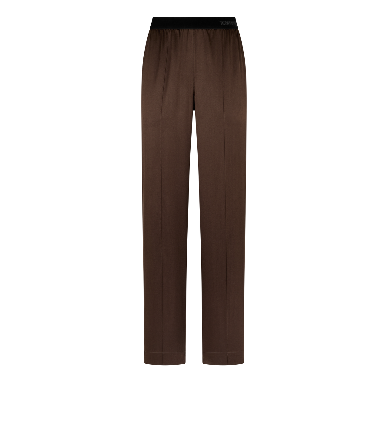 TOM FORD SILK CINNAMON PJ PANTS IN RASO DI SETA STRETCH