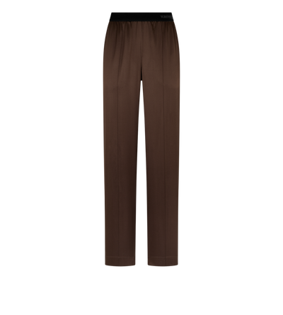 TOM FORD SILK CINNAMON PJ PANTS IN RASO DI SETA STRETCH
